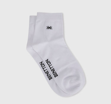 Pack of 2 Solid & Branded Socks