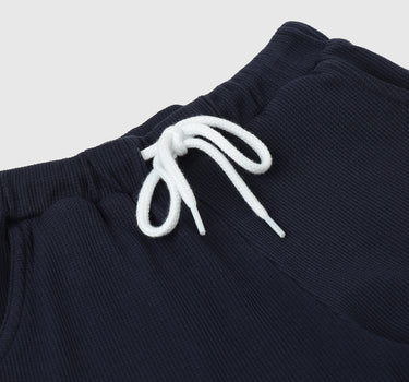 Solid Drawstring Regular-Fit Shorts