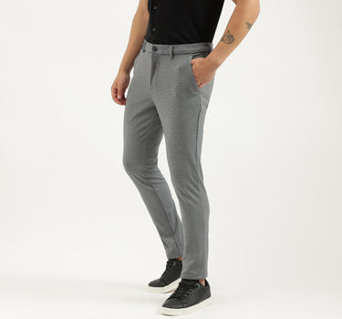 Houndstooth Slim Fit Trousers