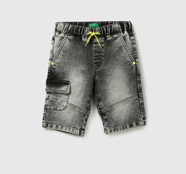 Boys Solid Regular Fit Shorts