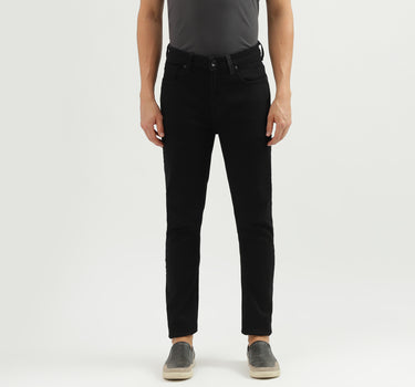 Men's Solid Carrot Fit Jeans