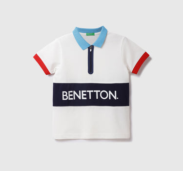 Cotton Printed Polo Neck Boys T-shirts