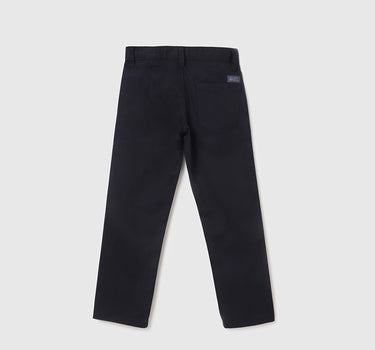 Solid Slim Fit Trousers