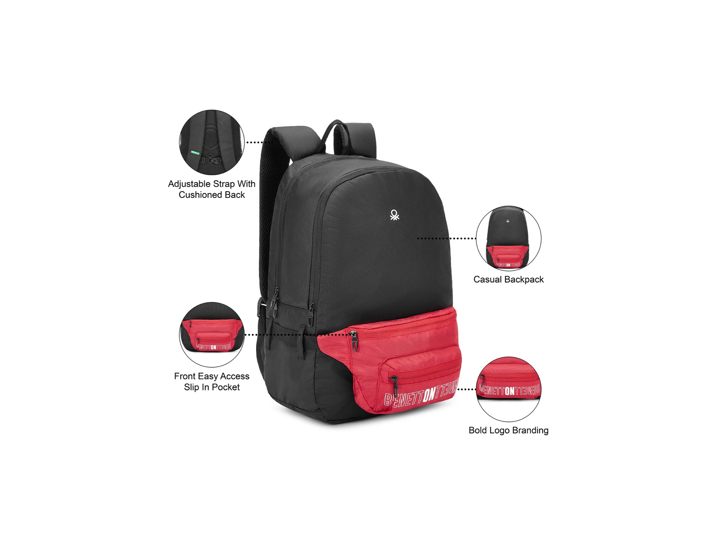 UCB OLIVINE LAPTOP BACKPACK – United Colors of Benetton Store