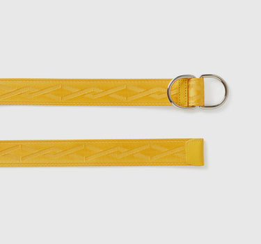 YELLOW BELT WITH DOUBLE RING