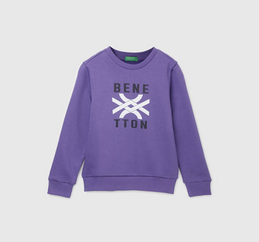 Boy's Regular Fit Crew Neck Printed Sweatshirt