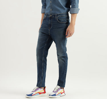 Solid Mid Rise Jeans