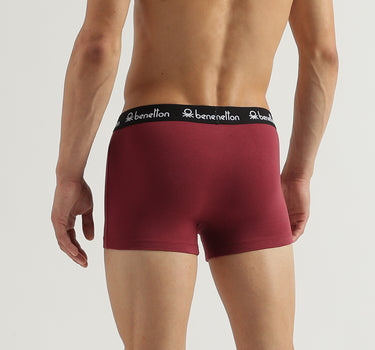 Pack of 2 Solid Colour Low Rise Boxer Briefs