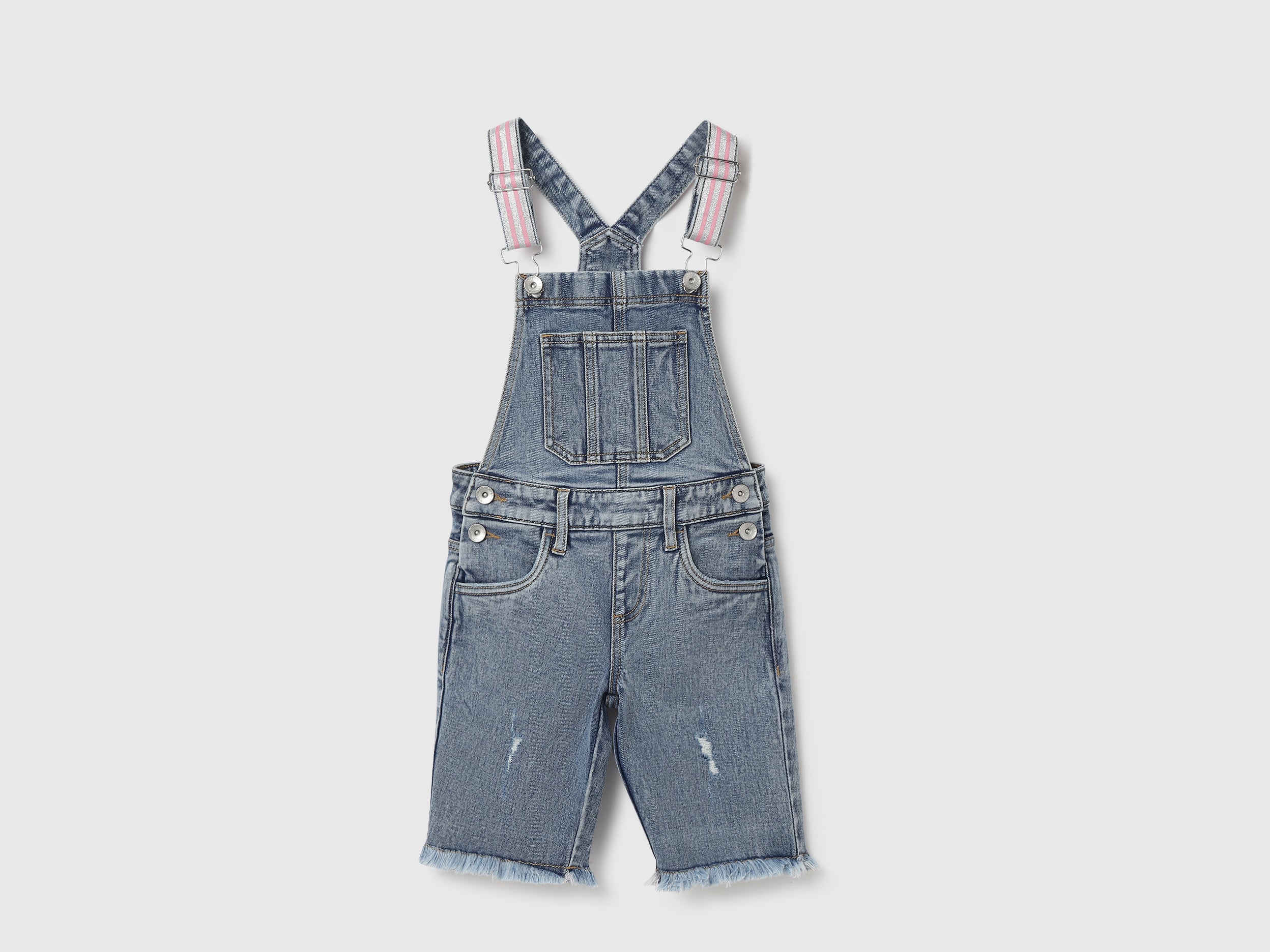 Solid Pattern Dungaree