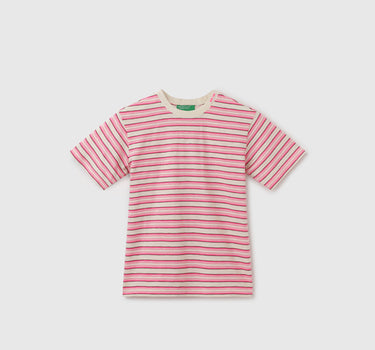 Regular Fit Round Neck Striped T-Shirt