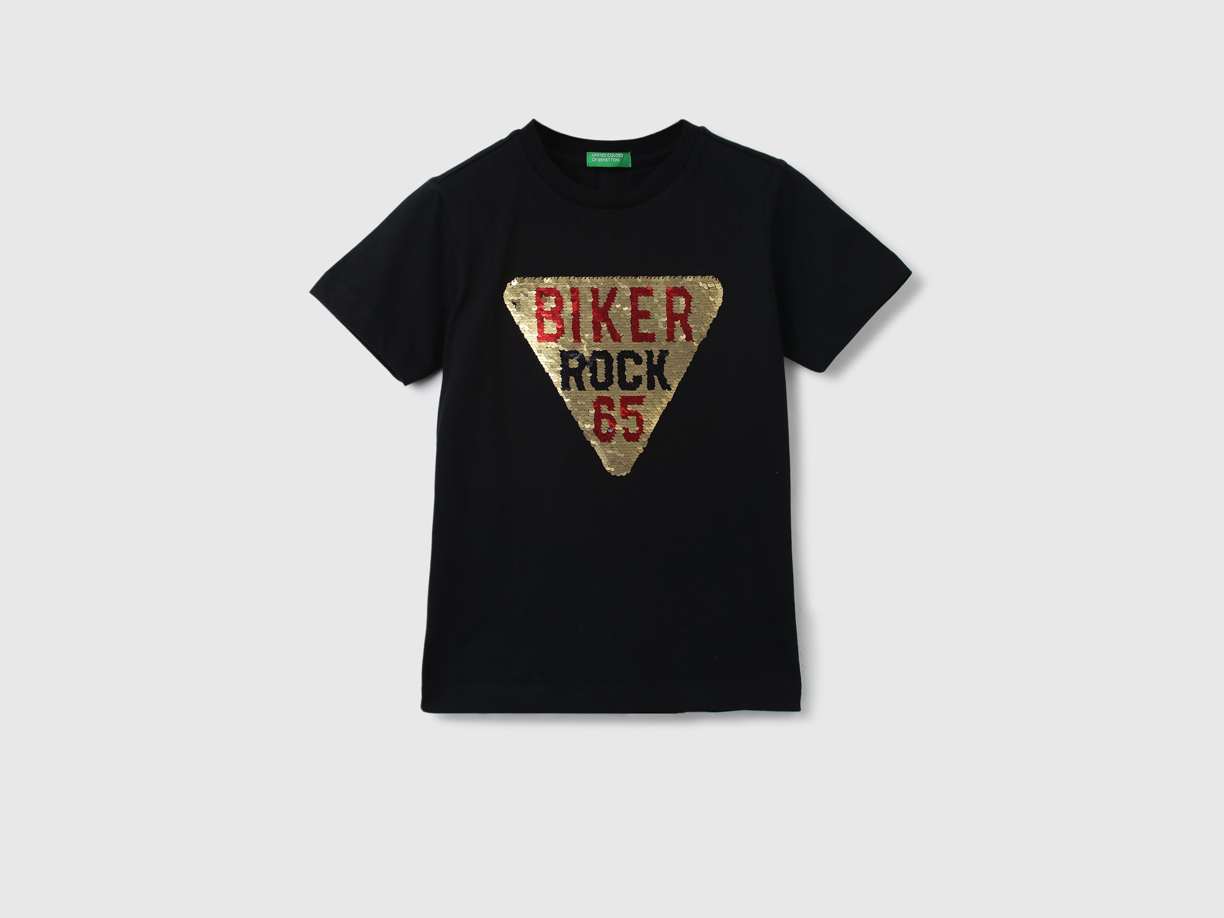 Boys Embellished Round Neck T-Shirt