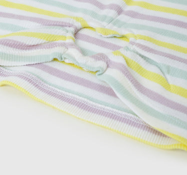 Round Neck Striped Pattern Top