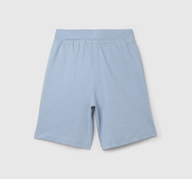 Solid Regular Fit Mid Rise Shorts