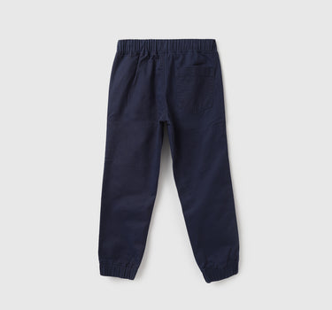 Boys Solid Joggers Style Trousers