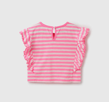 Regular Fit Round Neck Striped T-Shirt