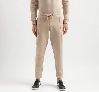 Solid Pattern Regular Fit Trousers