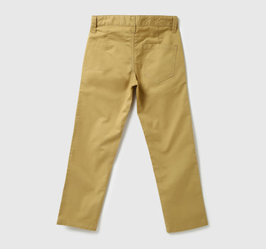 Boys Solid Regular Fit Trousers