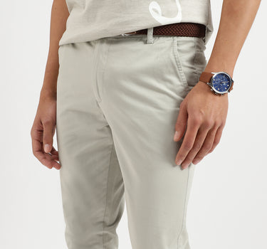 Solid Slim Fit Trousers