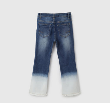 Ombre Bootcut Jeans