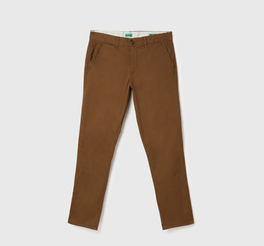 Solid Slim Fit Trousers