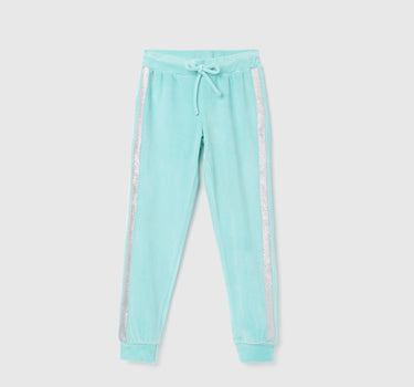 Girl's Solid Regular Fit Joggers