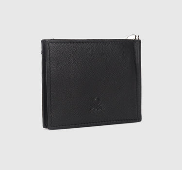 Leather Solid Mens Card Case