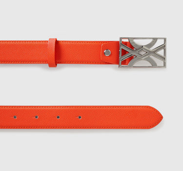 ORANGE BELT WITH LOGOED BUCKLE