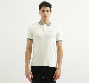 Jacquard Polo Collar Shirt