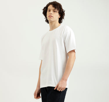 Boxy Fit Round Neck Printed T-Shirt