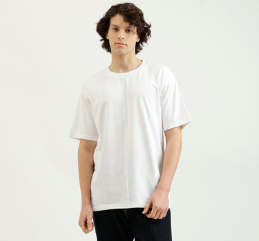 Boxy Fit Round Neck Printed T-Shirt