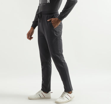 Solid Tapered Trousers