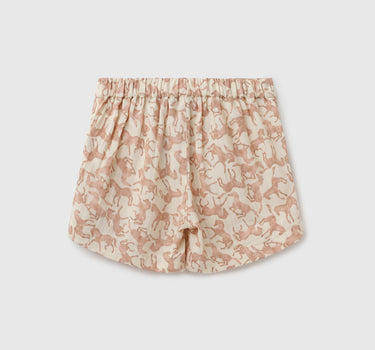 Printed Regular Fit Mid Rise Shorts