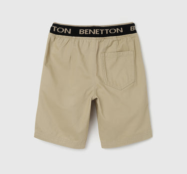 Boy's Solid Regular Fit Shorts