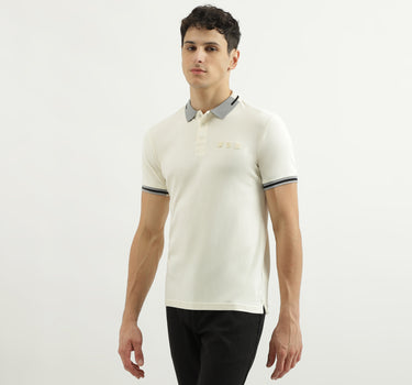 Jacquard Polo Collar Shirt