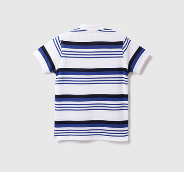 Cotton Striped Polo Neck Boys T-shirts