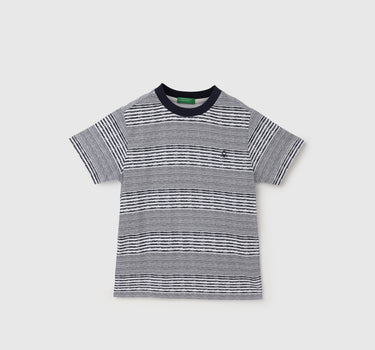 Regular Fit Round Neck Striped T-Shirt