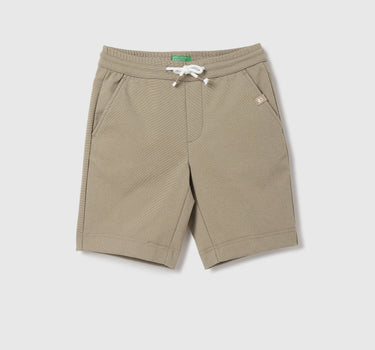 Boys Textured Regular Fit Shorts