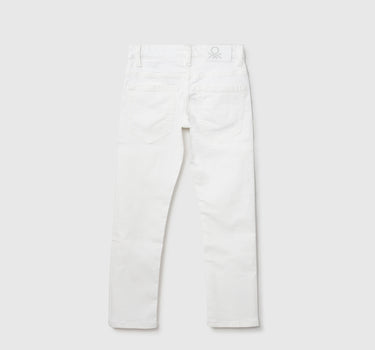 Basic White Jeans