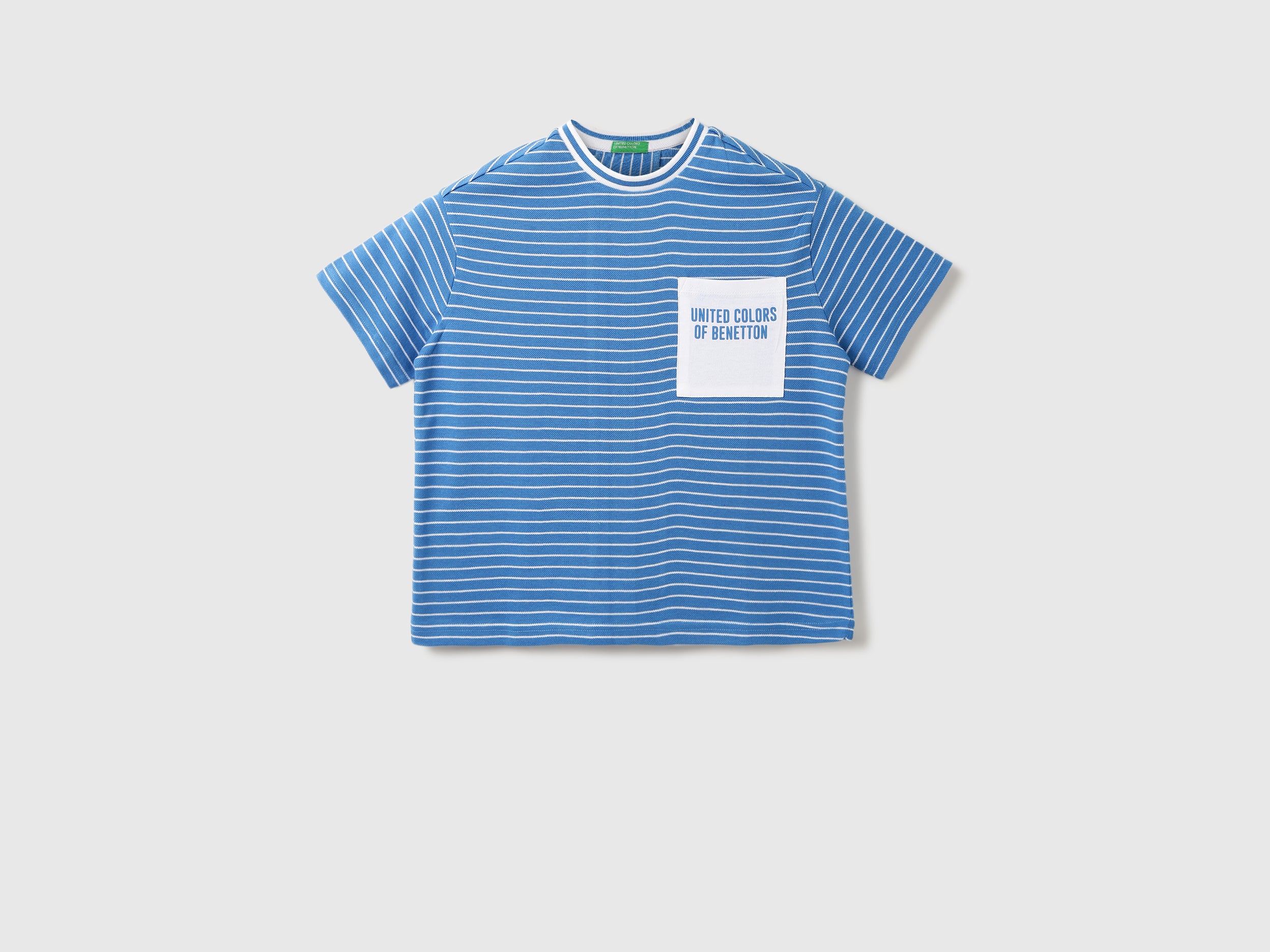 Boys Striped Round Neck T-Shirt