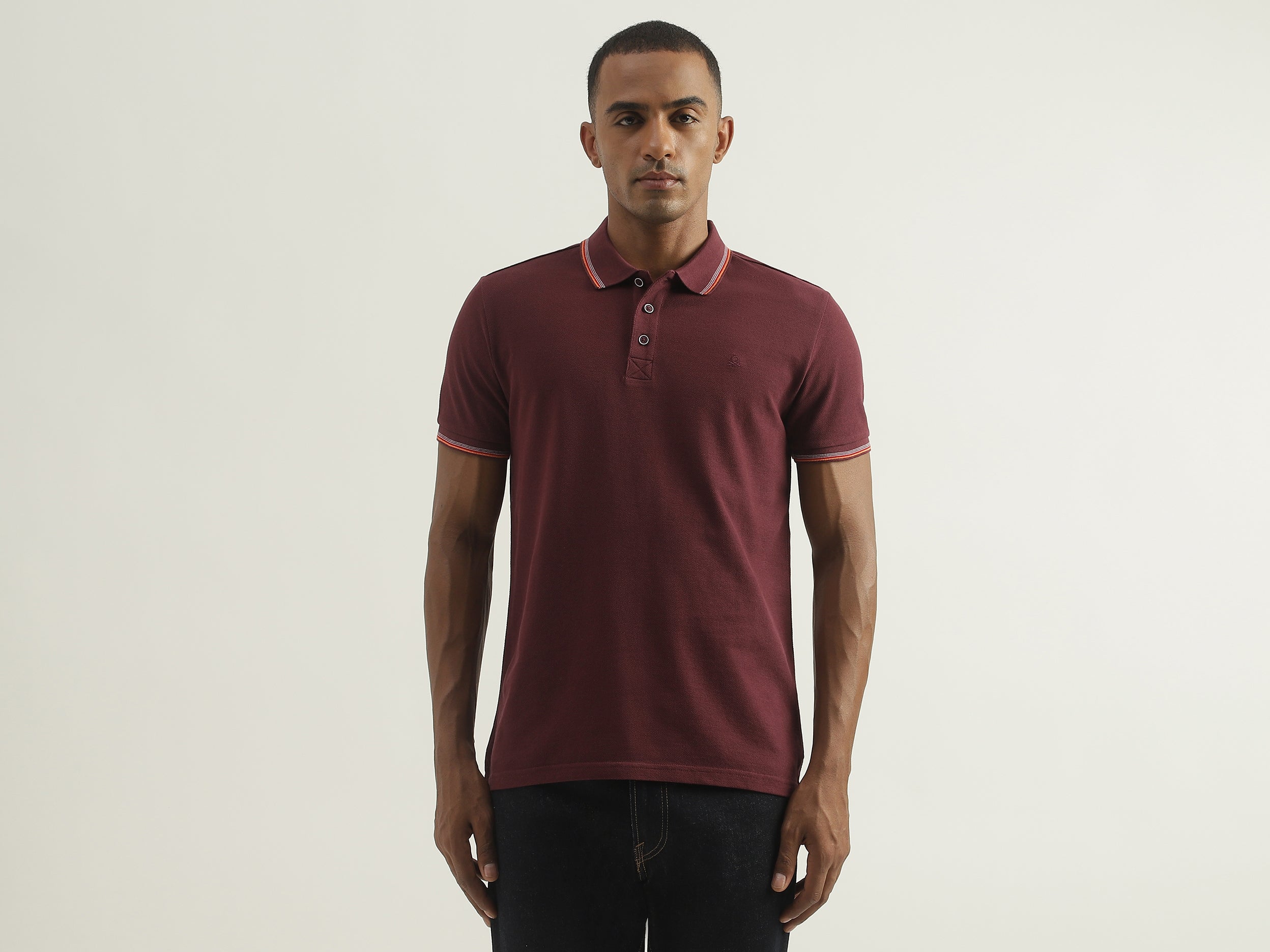 Mens Short Sleeve Solid Polo