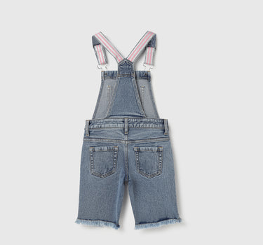 Solid Pattern Dungaree