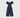 Girls Smoked Design Square Neck Jumpsuit