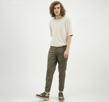 Men Solid Joggers Style Trousers