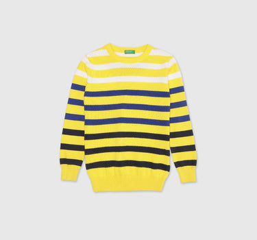 Boys Long Sleeve Stripe Sweatshirt