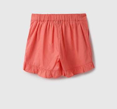 Girls Solid Regular Fit Shorts