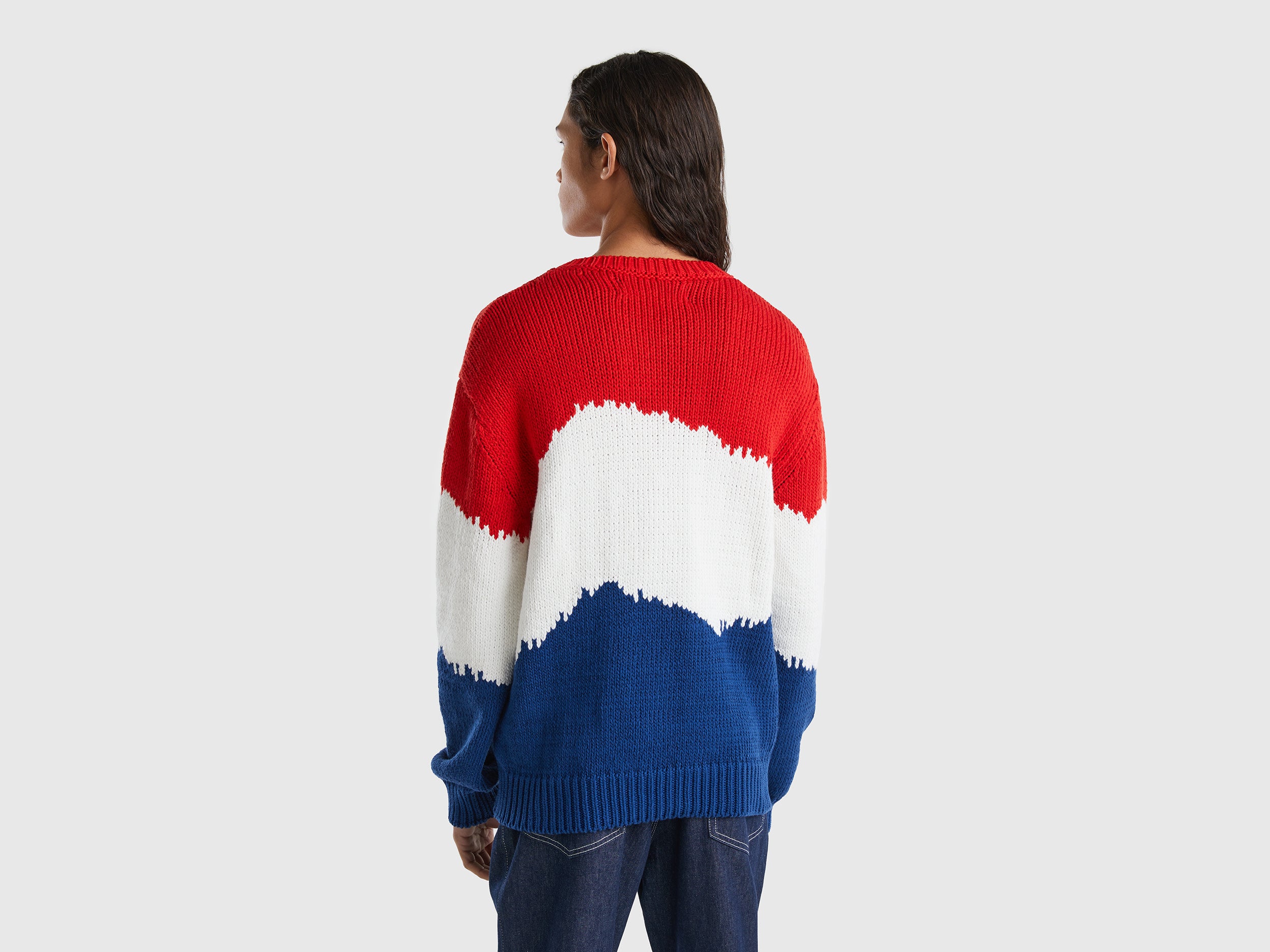 COLOR BLOCK SWEATER – United Colors of Benetton Store