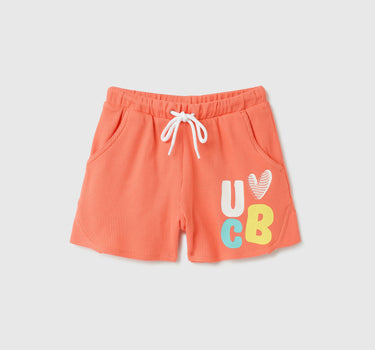 Solid Drawstring Regular-Fit Shorts