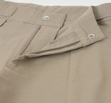 Solid Regular Fit Trousers