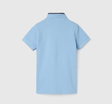 Boy's Regular Fit Polo Collar Patterned Tshirts