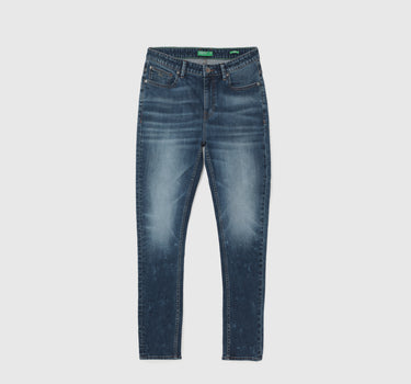 Men's Solid Carrot Fit Jeans